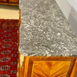 Transition Style Inlaid Chest of Drawers