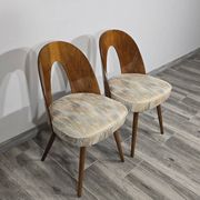 Paire de chaises de salle à manger par Antonin Suman, années 1960