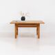Table basse en chêne par Hans J. Wegner pour Andreas Tuck