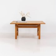Table basse en chêne par Hans J. Wegner pour Andreas Tuck