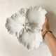3-compartment limoges porcelain dish