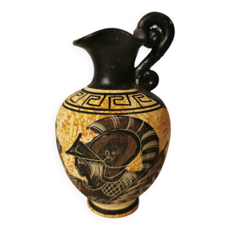 Greek mythological pitcher authentic copy signed and numbered