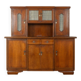 Wonderful two-piece kitchen cabinet from the 1920s