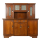 Wonderful two-piece kitchen cabinet from the 1920s