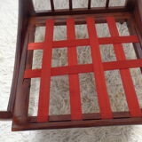 Scandinavian vintage leather armchair