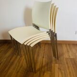 Set of 4 Desalto Sand chairs