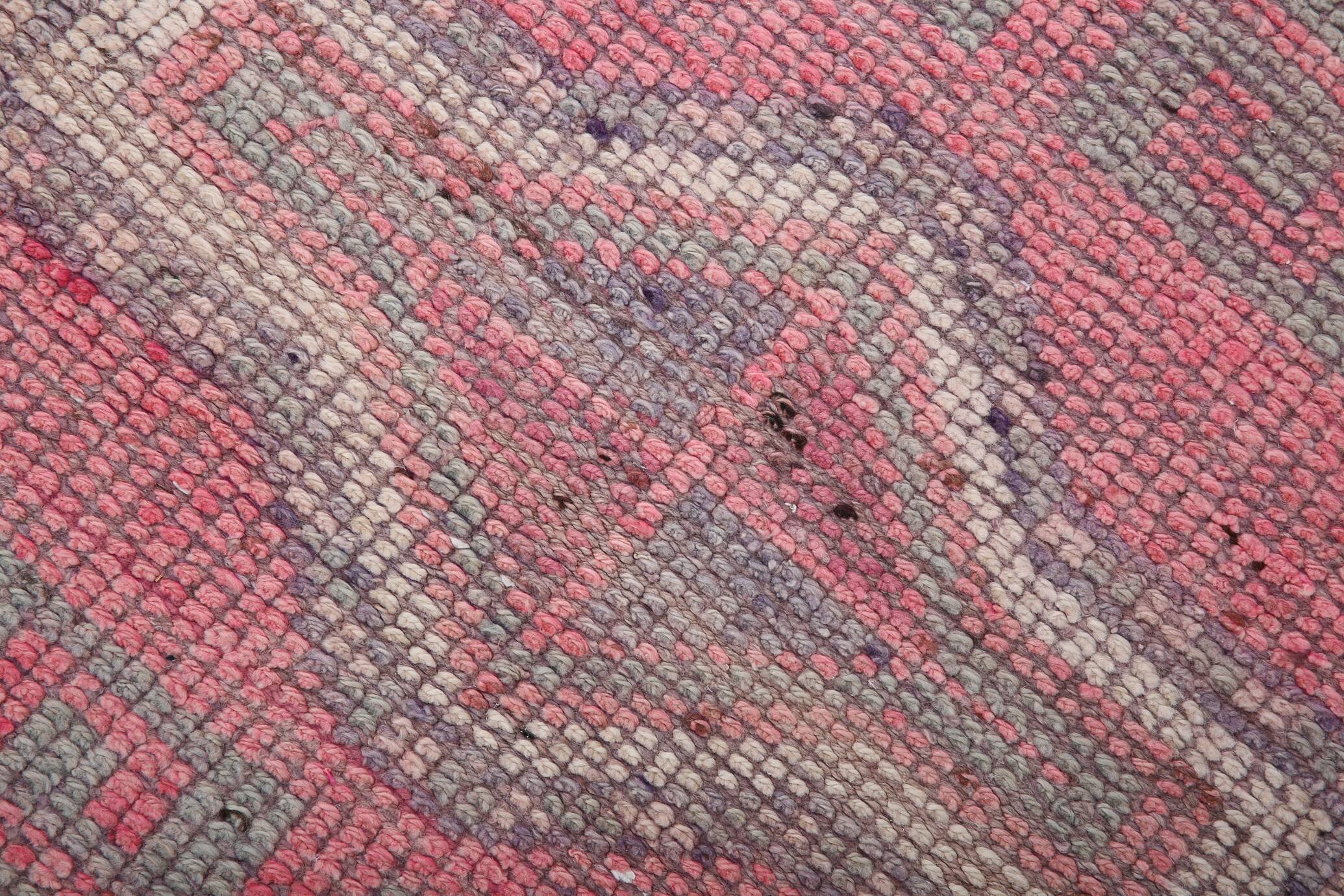 3x10 Soft Pastel Pink Vintage Runner Rug, 87x300Cm