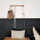 Paper and linen moon walker