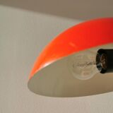 Vintage Red Desk Lamp: Mid-Century Modern Oslo Table Light