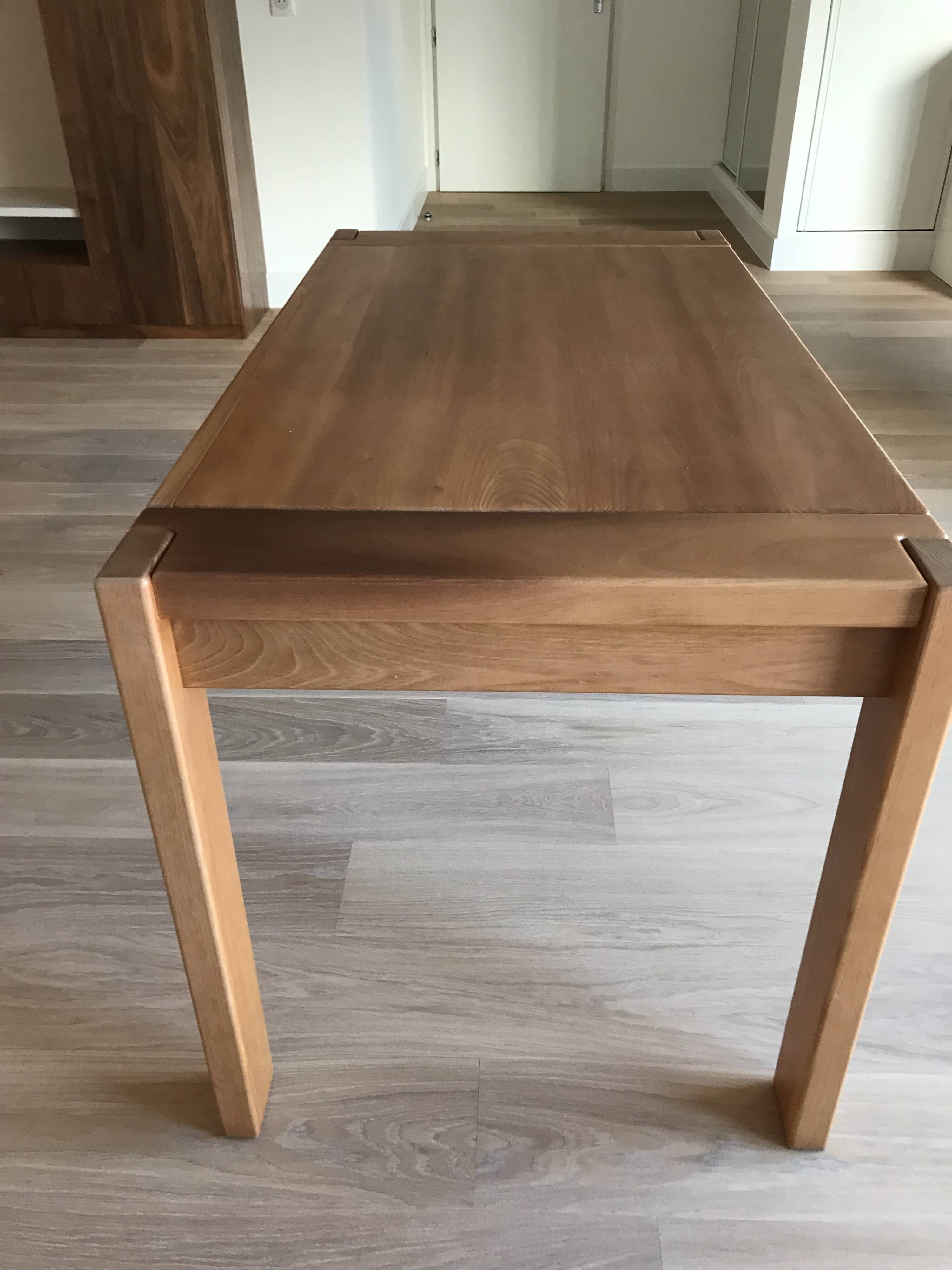 Solid oak desk