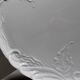 Plat à tarte vintage en porcelaine fine de Limoges blanche