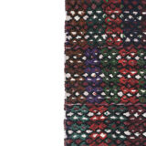 Vintage Anatolian Oushak Kars Handwoven Distressed Ushak Area Rug 5'3'' x 7'1''