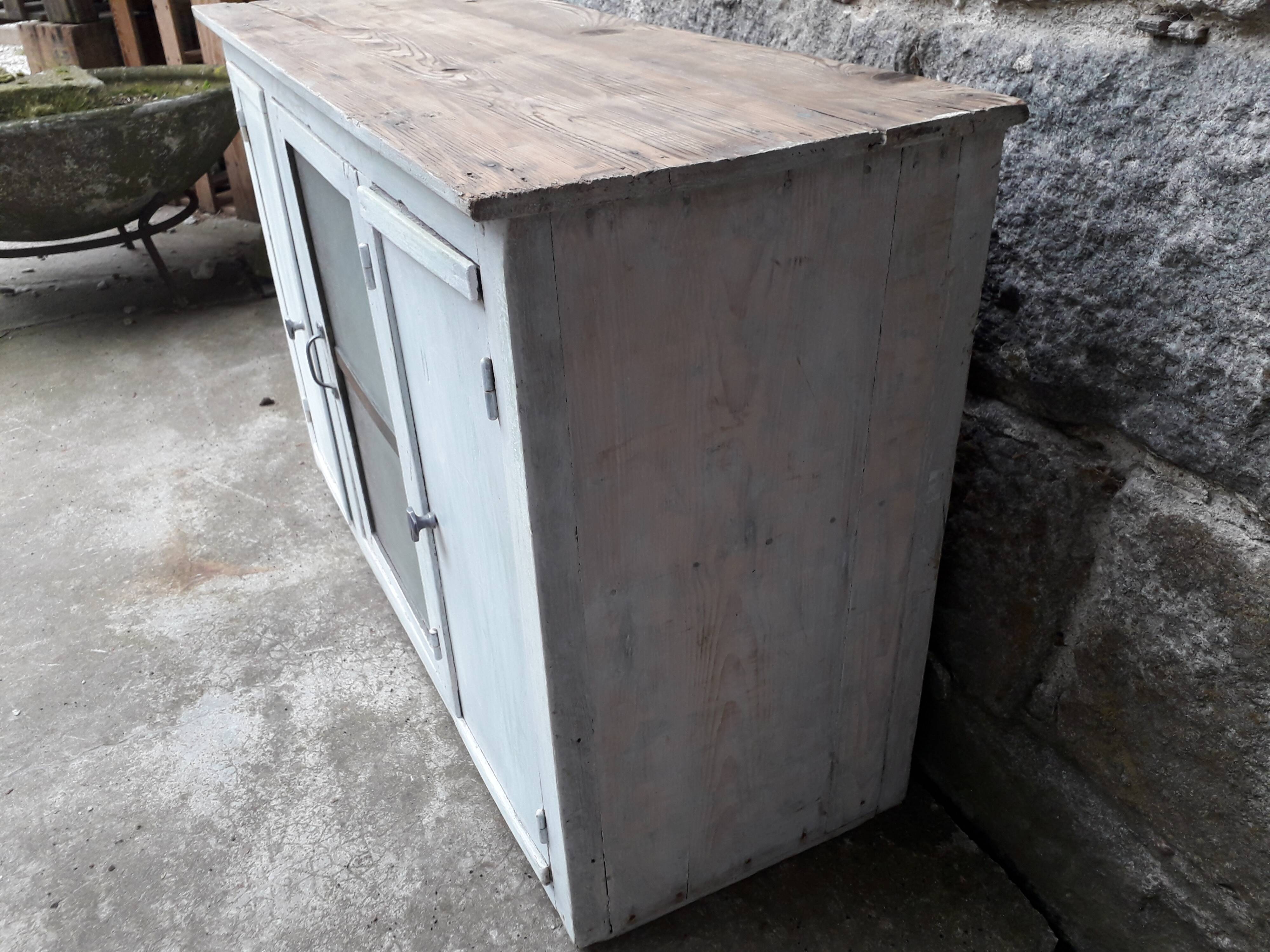 Patinated fir placard