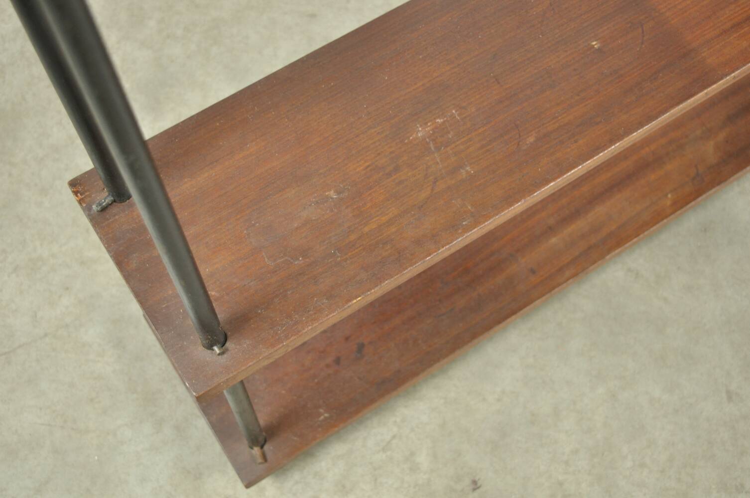 Étagère murale en bois vintage, Pays-Bas 1970