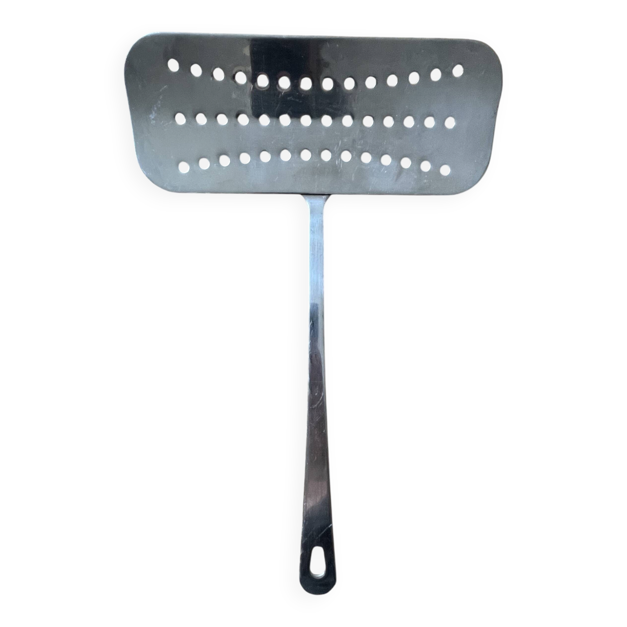 Ecumoire, poisson, spatule barbecue, inox - Ikea vintage