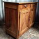 Louis XVI height-adjustable buffet in walnut