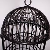 Wrought iron bar with bottles holder