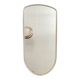 Asymmetrical free-form mirror from the 60s-70s.