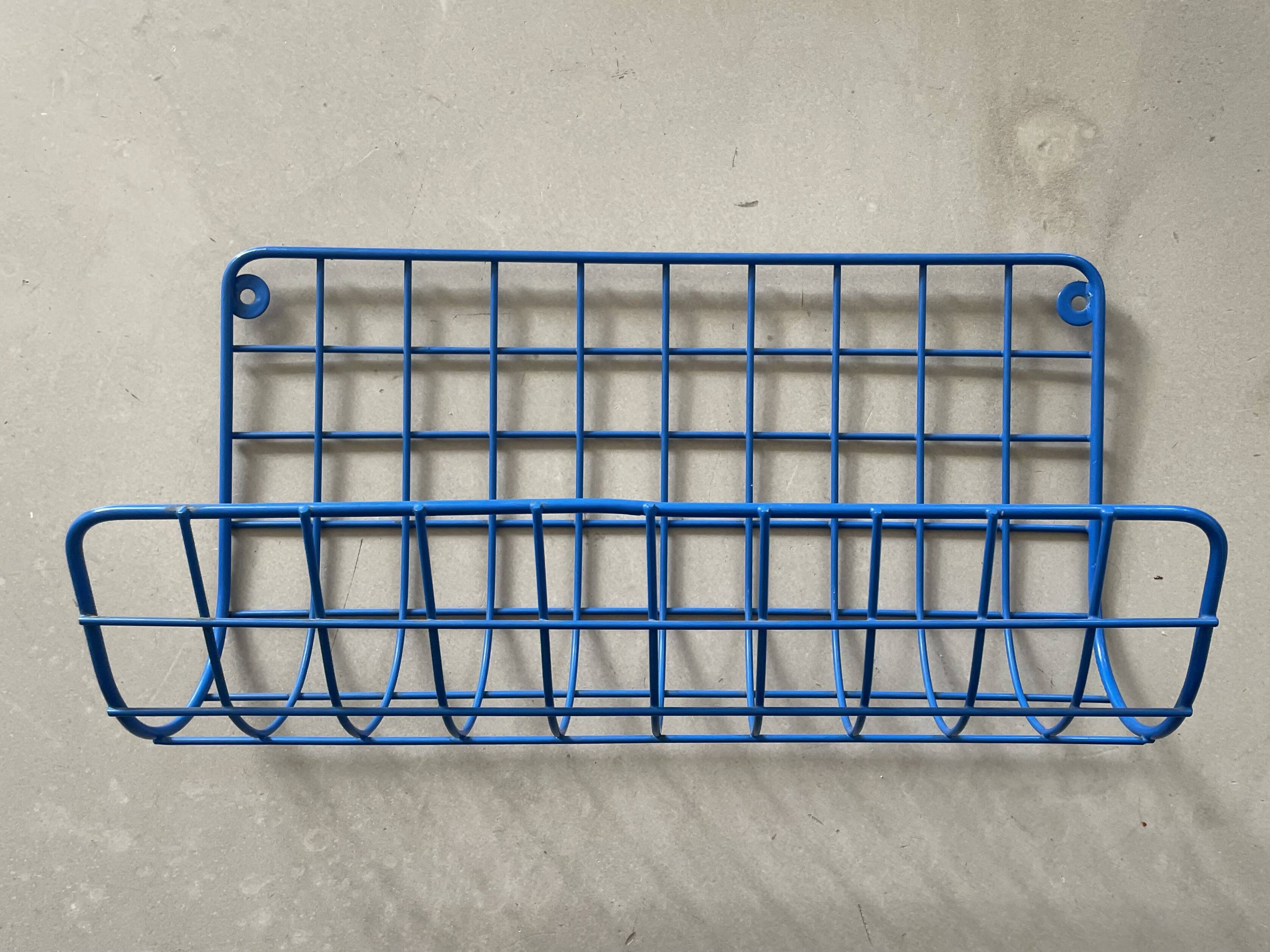 80s grid wall shelf