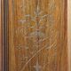 Vintage Antique Danish Solid mahogany Wood Cabinet, 1890s