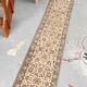 Vintage Beige Grey-Blue Runner Rug