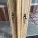 Pickled oak display bookcase