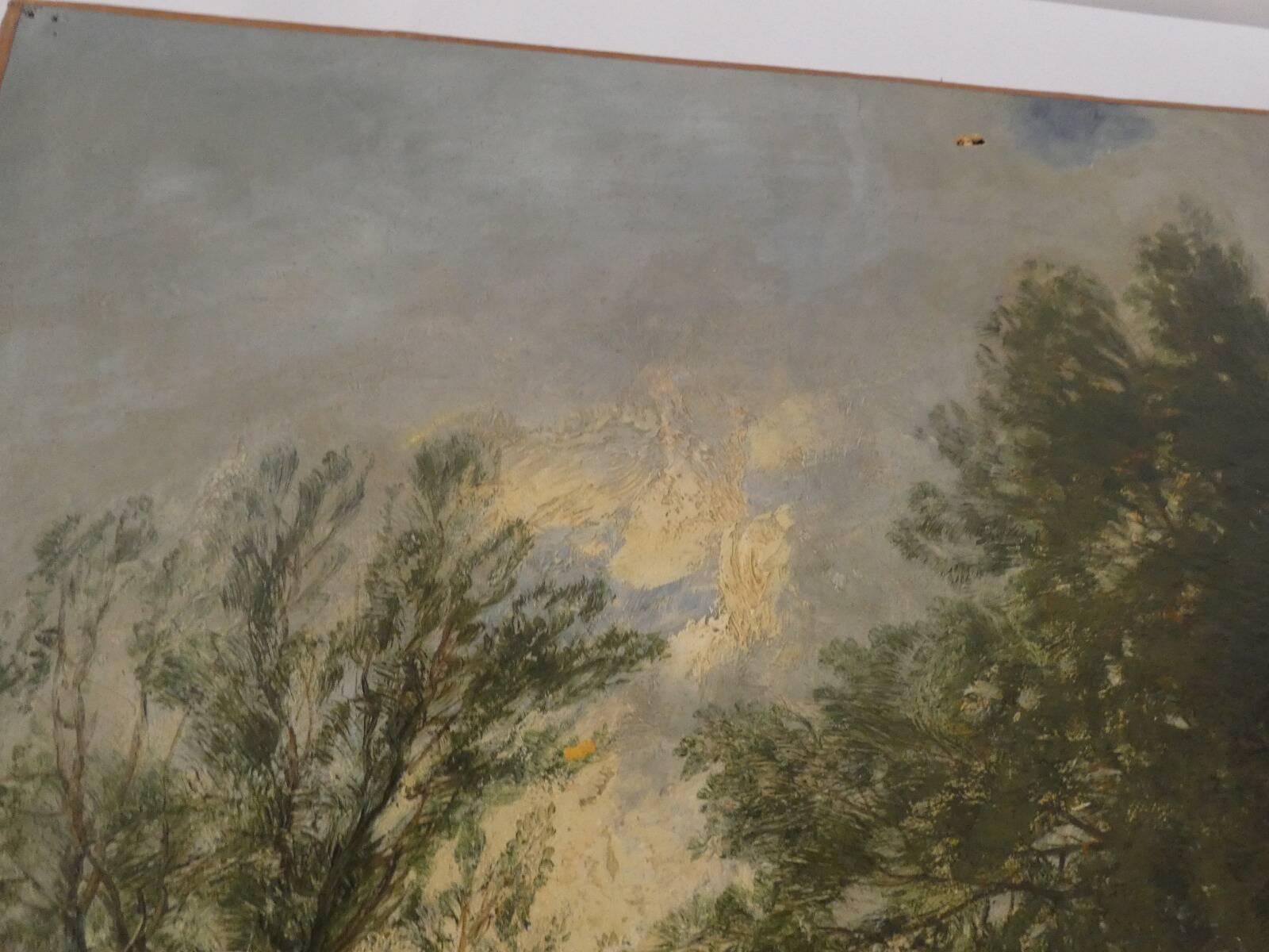 Two oil paintings on canvas signed N. Rousseau – fishing scenes from the 19th century.