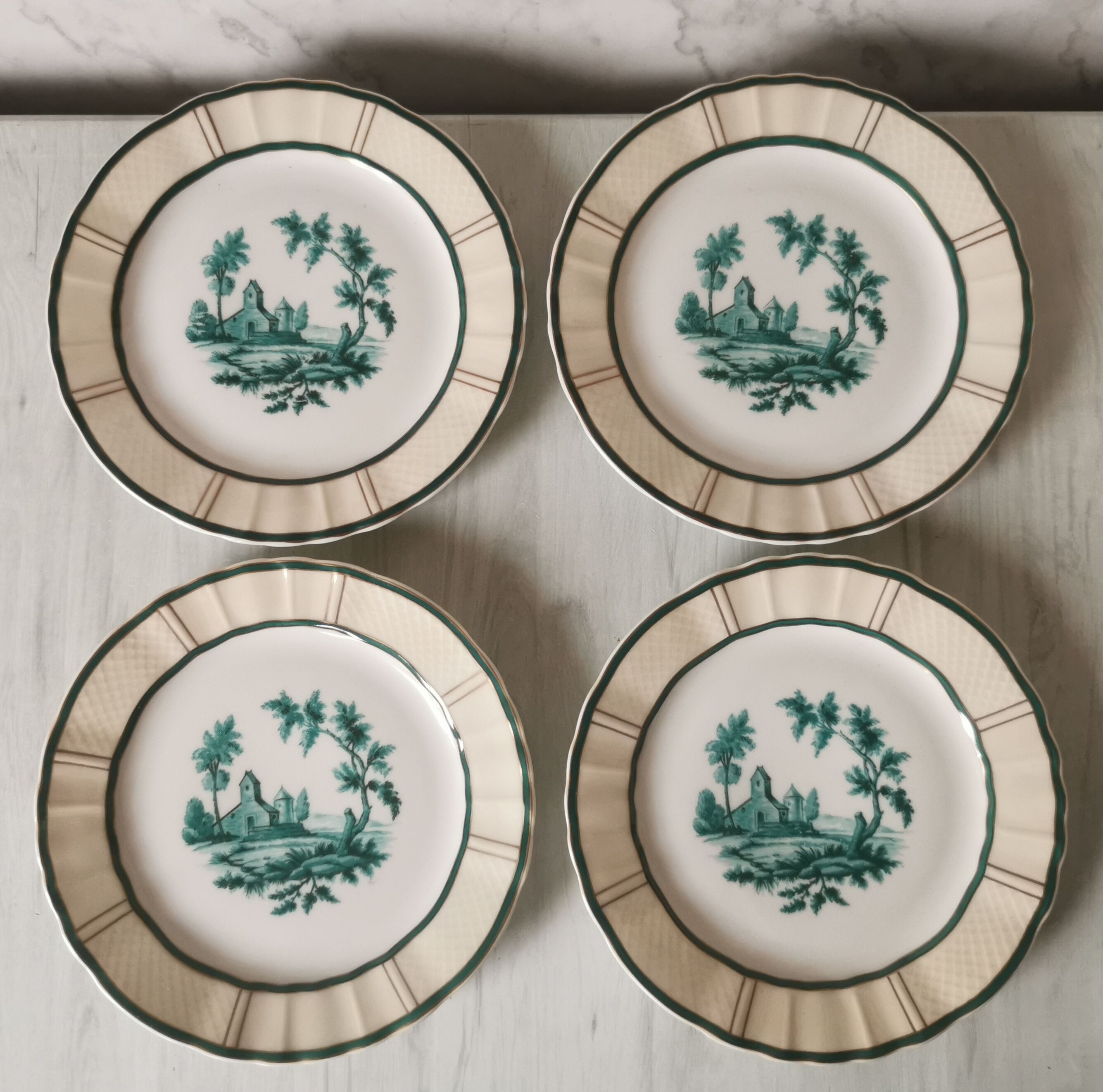 Dessert service and coffee Bernardaud Limoges