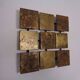 Brutalist Metal Wall Panel, 1960s