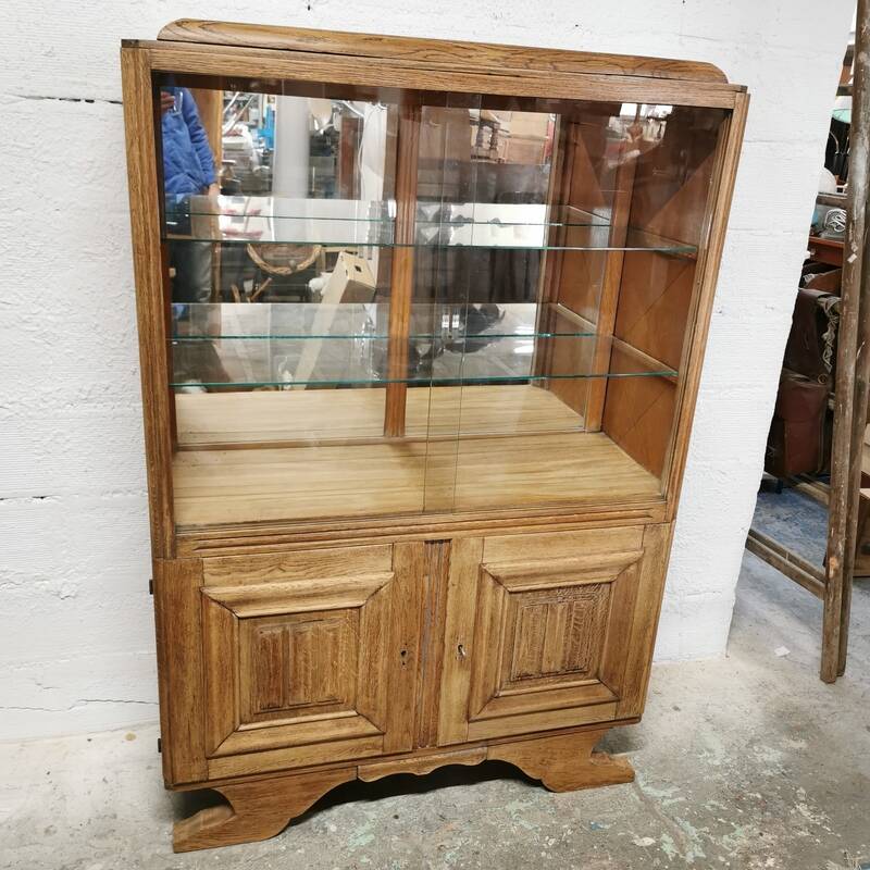 Armoire vitrine art déco
