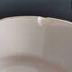 Set of 6 Villeroy and Boch flat plates in ivory color and gold edging