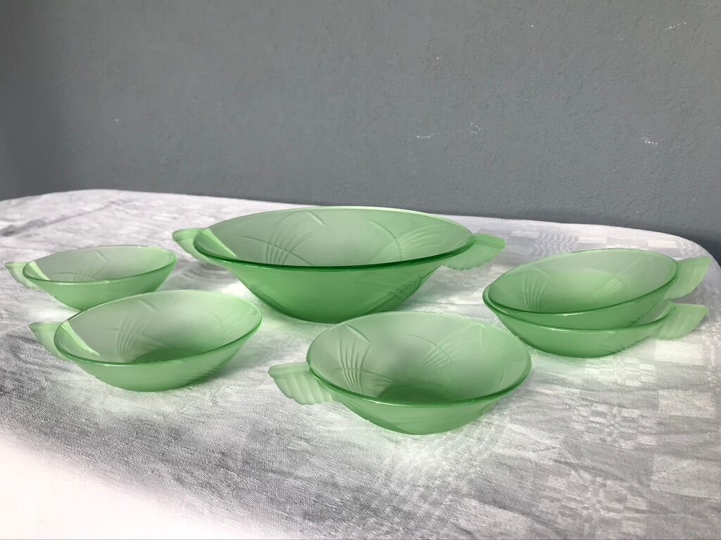 Salad and ramekins 1930/50