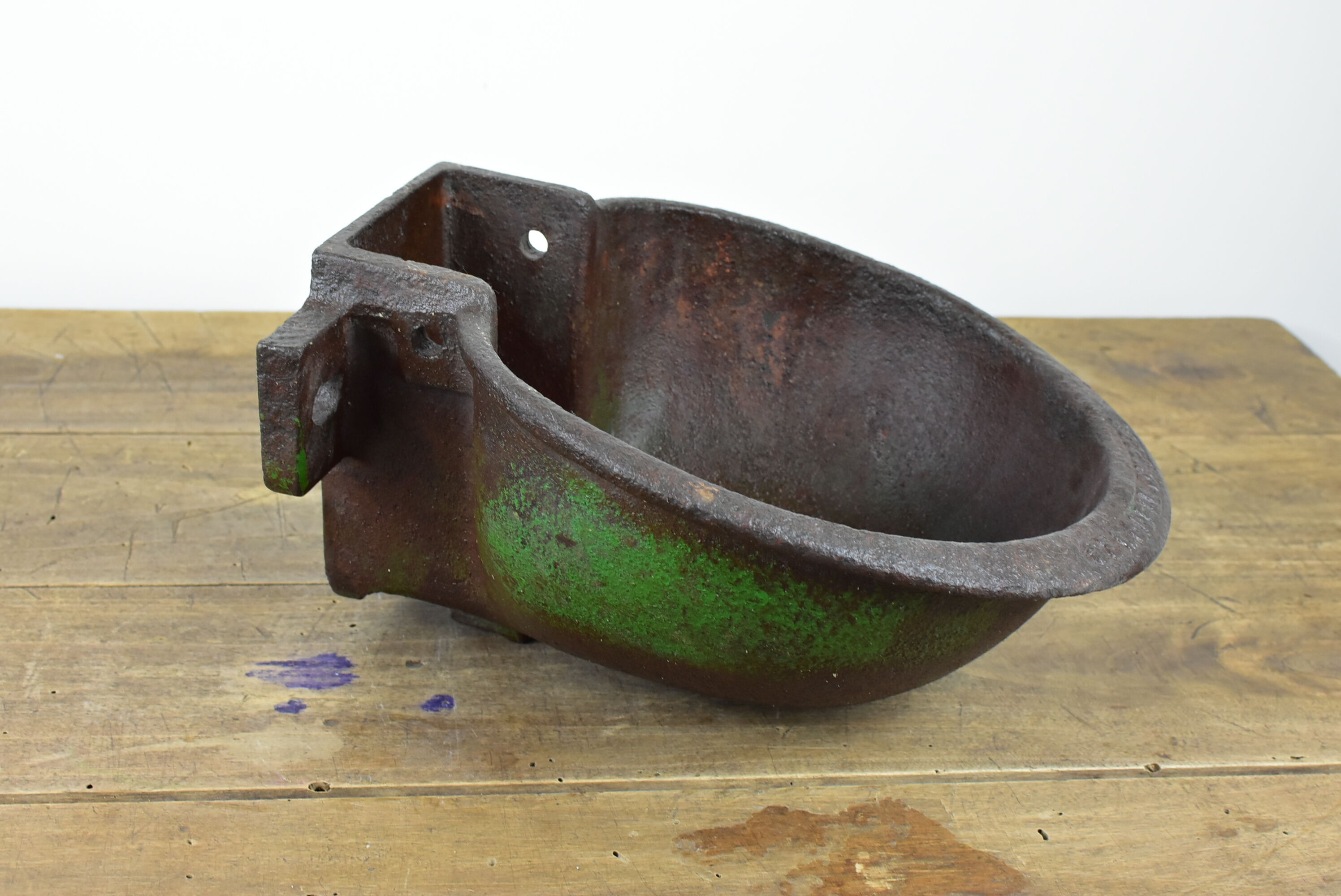 Cast iron water trough