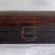 Chinese box covered with leather