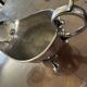 English sauce boat, silver plated, 1464 HA EA FA - EPNS - Art Nouveau period