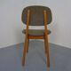 Set of Beech Chair & Stool, 1960s