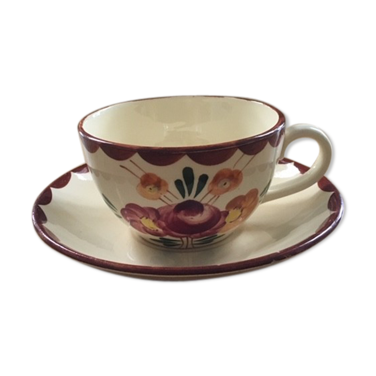 Retro cup and saucer
