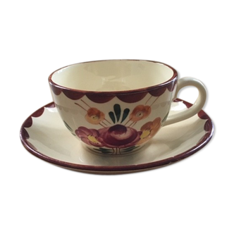 Retro cup and saucer