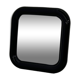Black "Delfo" mirror by Sergio Mazza for Artemide, 1960