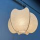 Modern mid-century Cocoon pendant lamp by Friedel Wauer for Goldkant Leuchten, Germany, 1960s.