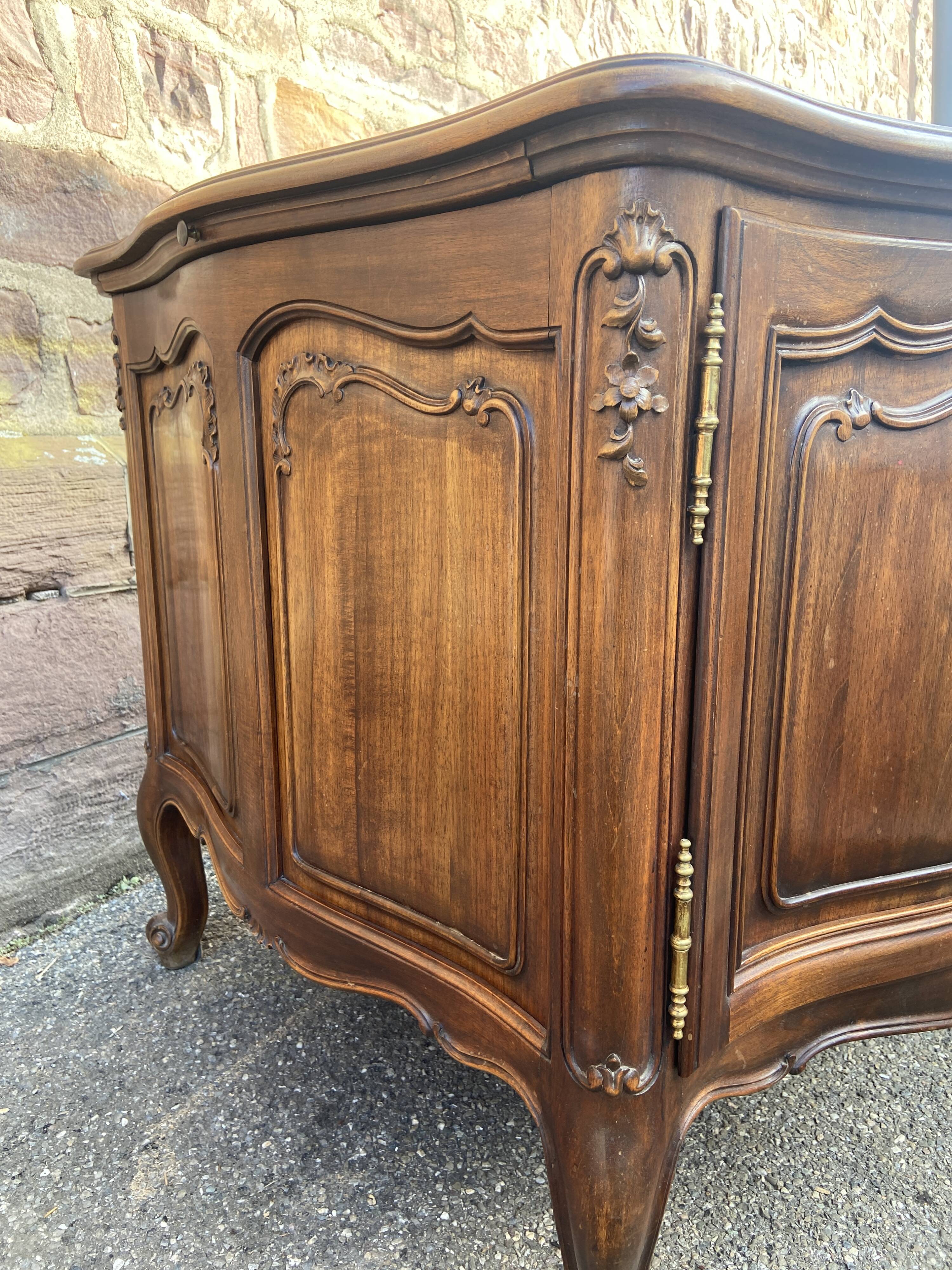 Huge walnut notary office