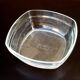 1970s Arcoroc Dish Transparent Glass SF (French Salted Meat) B Poussin