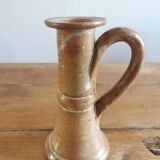 Vintage stoneware candle holder