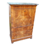Louis Philippe period walnut secretary from the 19th century