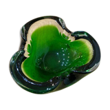 Sommerso Murano glass ashtray