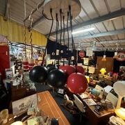Two-tone eyeball chandelier