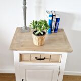 Bahut jam maker solid pine white