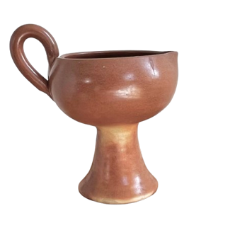 Vallauris ceramic candle holder