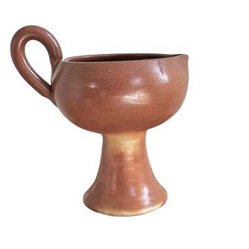 Vallauris ceramic candle holder