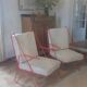 Paire de fauteuils années 50